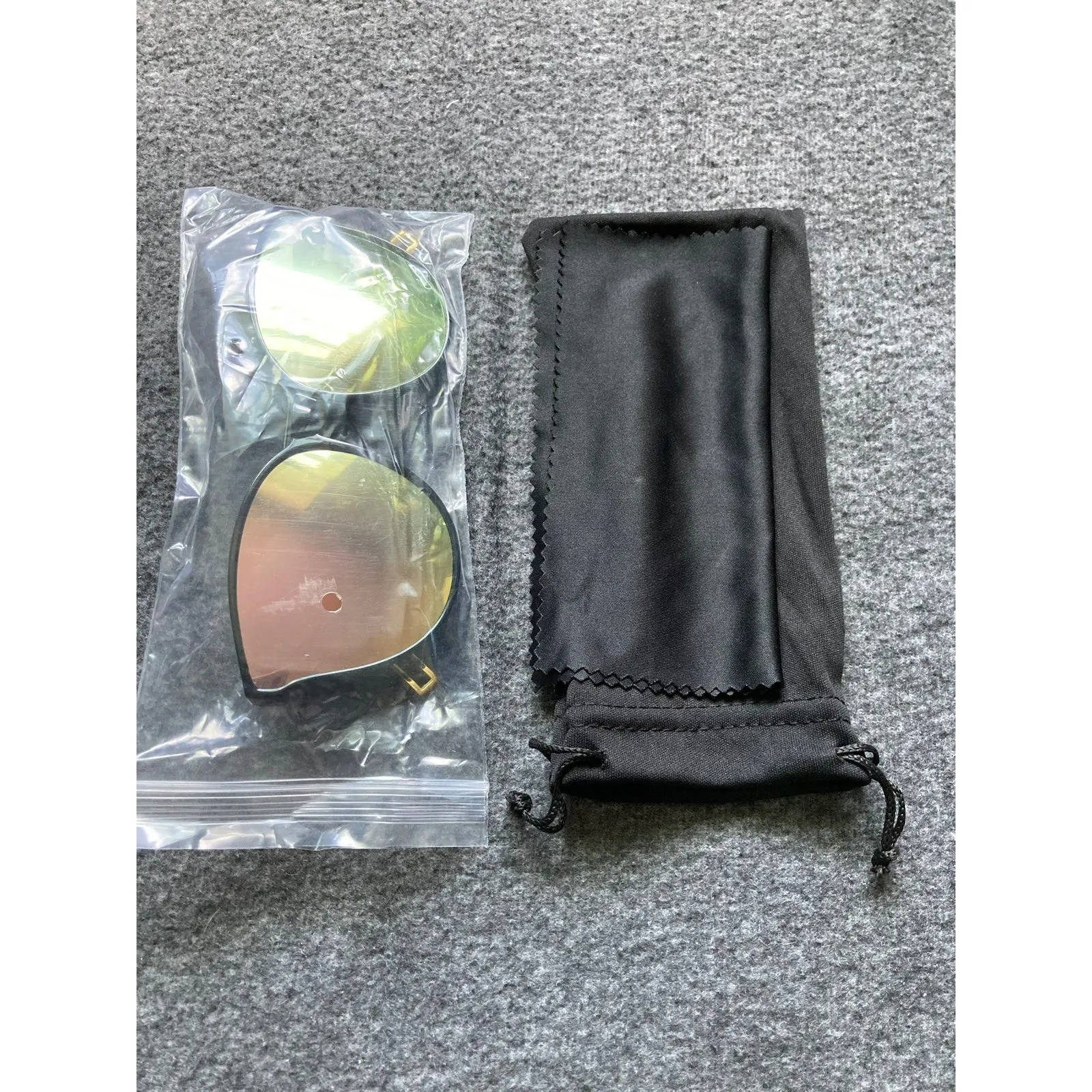 Cat Eye Round Sunglasses‎ for Women Men Retro Oversized Sun Glasses - Image 4