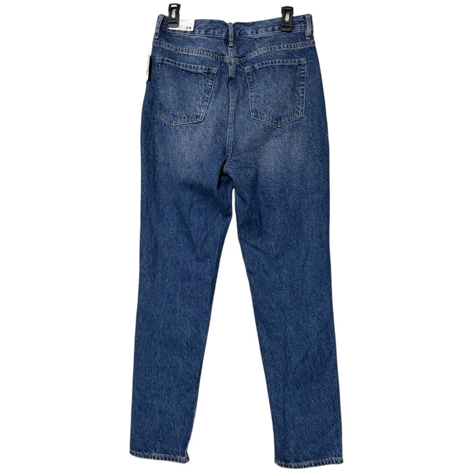 PACSUN women’s size 29 ultra high rise slim denim jeans split hem - Image 4