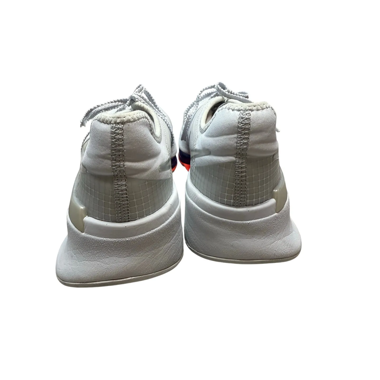 Nike Air Zoom SuperRep 3 Women’s 7.5 Pure Platinum Training Shoes Grey/Red - Image 3