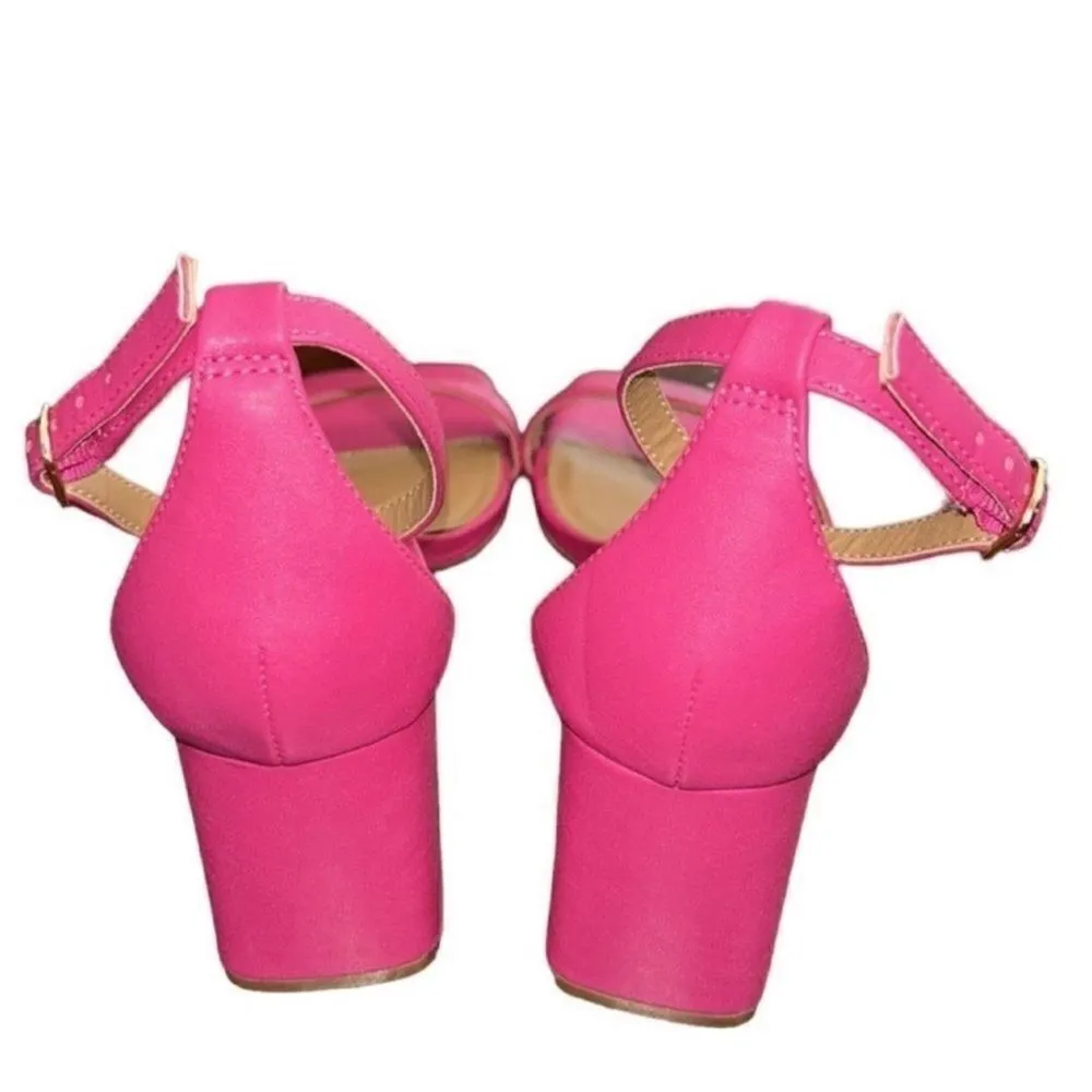 Nordstrom Rack Pink Sandals(Size 8M) - Image 8