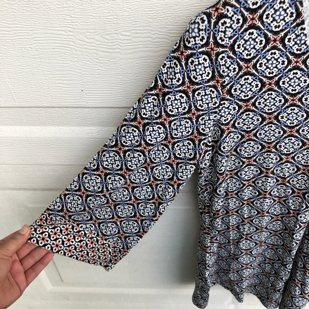 NWT J Jill Women’s Shirt Tunic Wearever Collection Shirt 3/4 Sleeve XS - Image 6