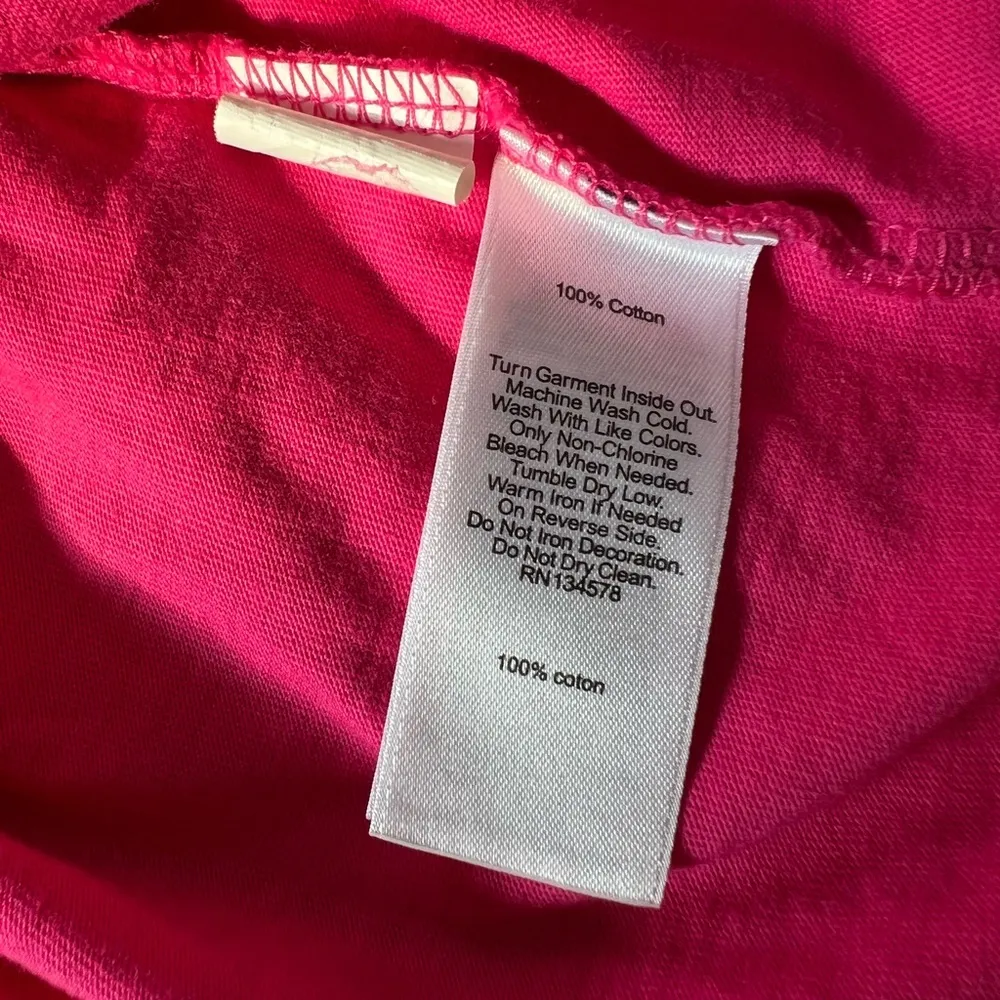 Vineyard Vines Pink Long Sleeve Tee - Image 4