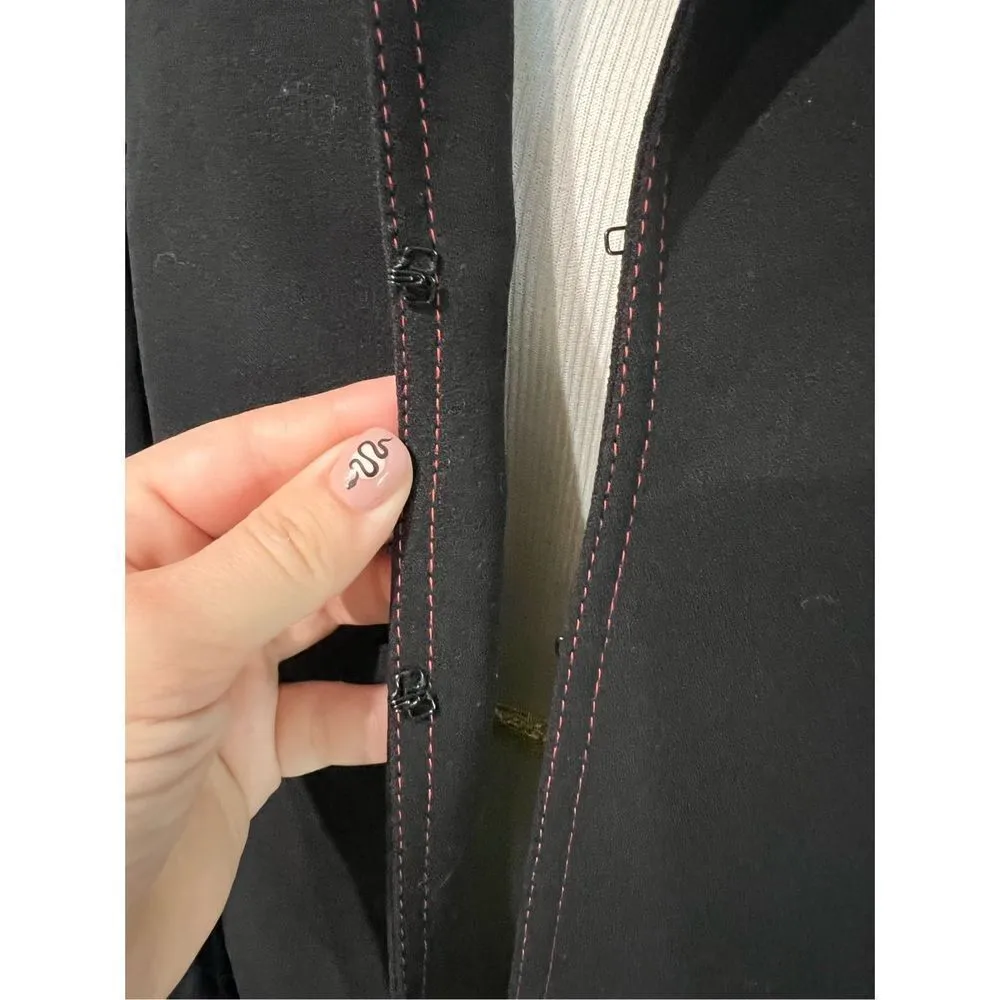 Escada women black jacket long sleeves size 38 May fit US 8 - Image 4