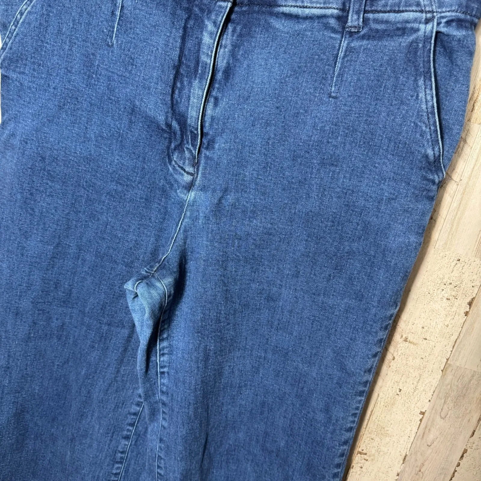 Maeve Anthropologie Bohemian High Rise Tailored Flare Jeans Medium Wash Size 32 - Image 8