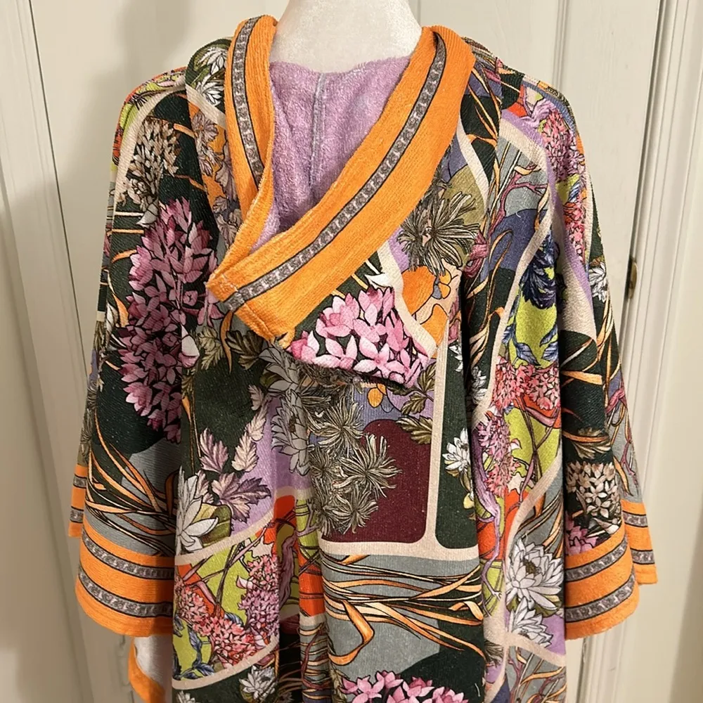 Agua Bendita Delahila Suki Poncho Towel Caftan NWT Size U, One Size Fits All - Image 11