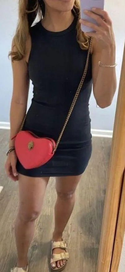 Cotton Rib Tank Dress in Soot Black Size Small - Image 9