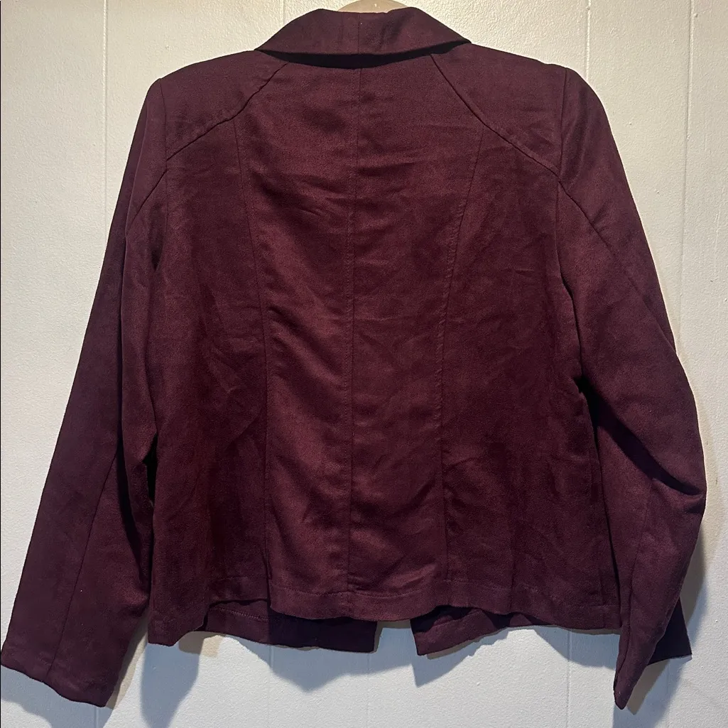 Notations Petite Ruffle Blazer size pL - Image 5