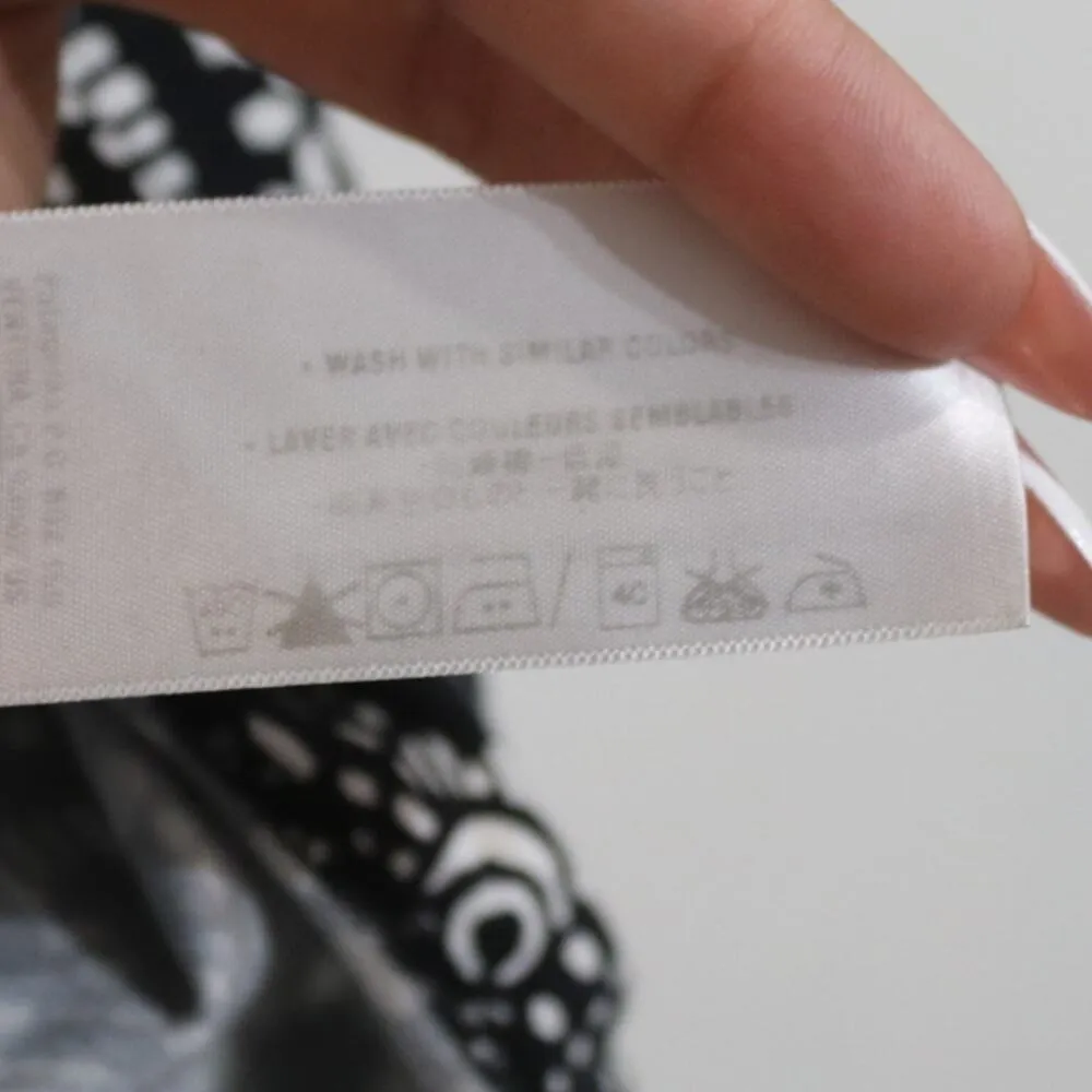 Patagonia Black Floral Margot Dress Sz XS - Image 8