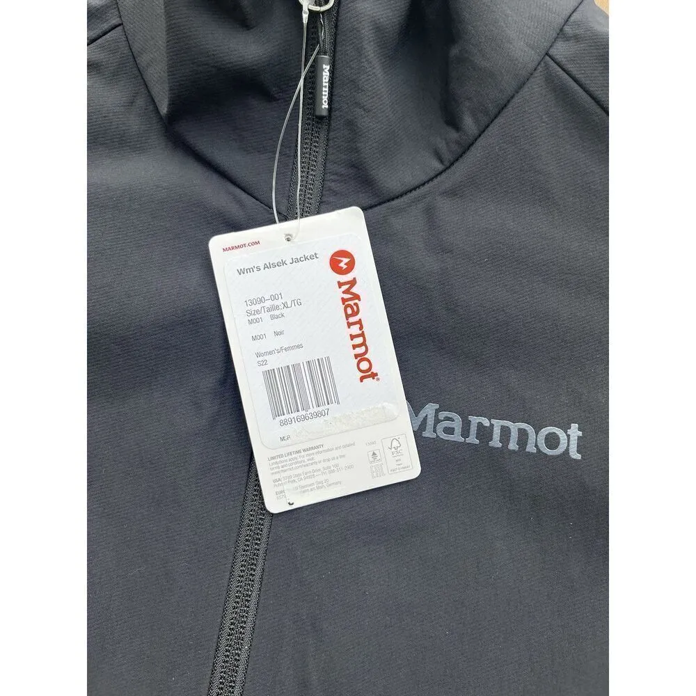 MARMOT Women's Alsek Jacket - Lightweight, Water-Resistant Softshell Size XL - Image 2