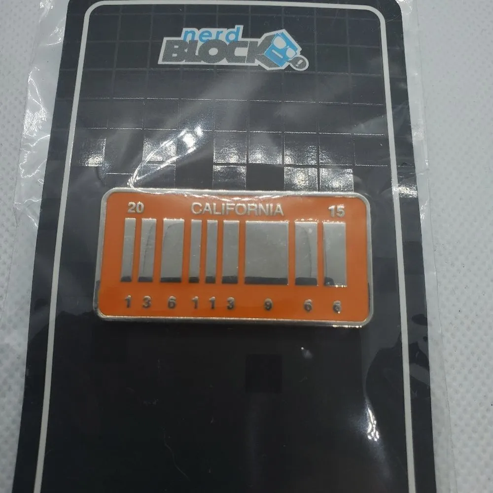 NWT Nerd Block Pin Orange - Image 3