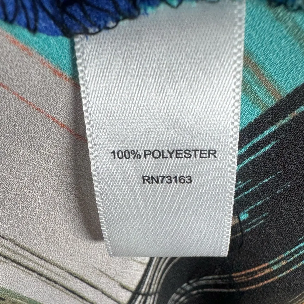 Spense flowy colorful abstract print top size medium - Image 5