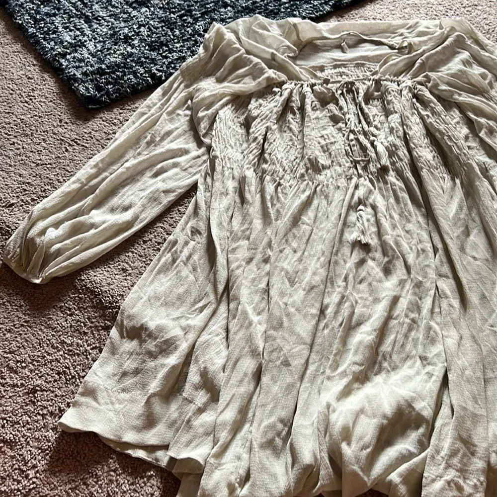 Free people small sheer tunic - Image 2