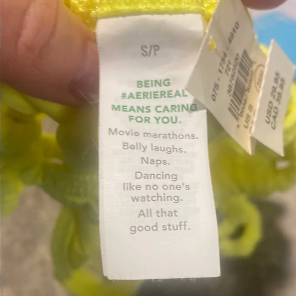 Aerie Bright Yellow Bikini Bottom - Image 2