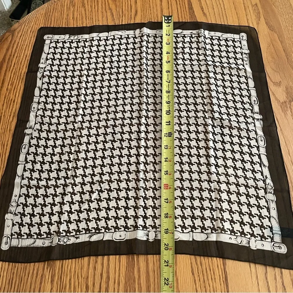 Vintage Cejon Accessories Scarf Black - Image 3