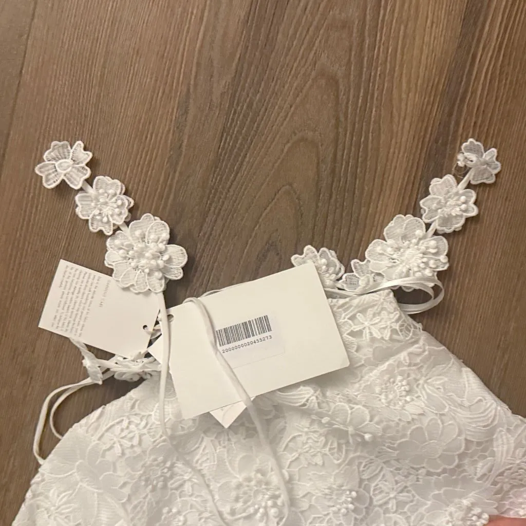 NWT Zimmermann Raie White Flower Lace Dress - Image 6