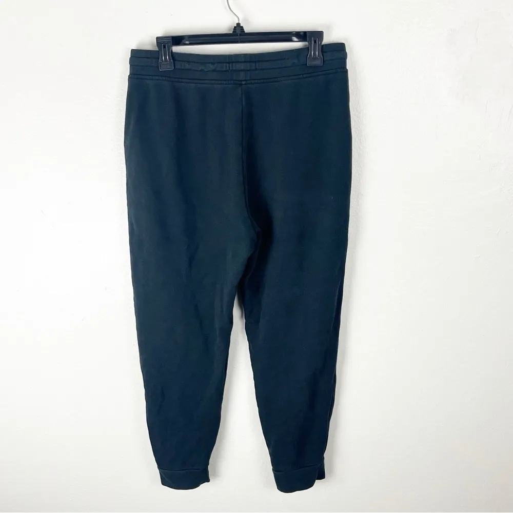 EVERLANE Black Wash High Rise Joggers, Size Medium - Image 2