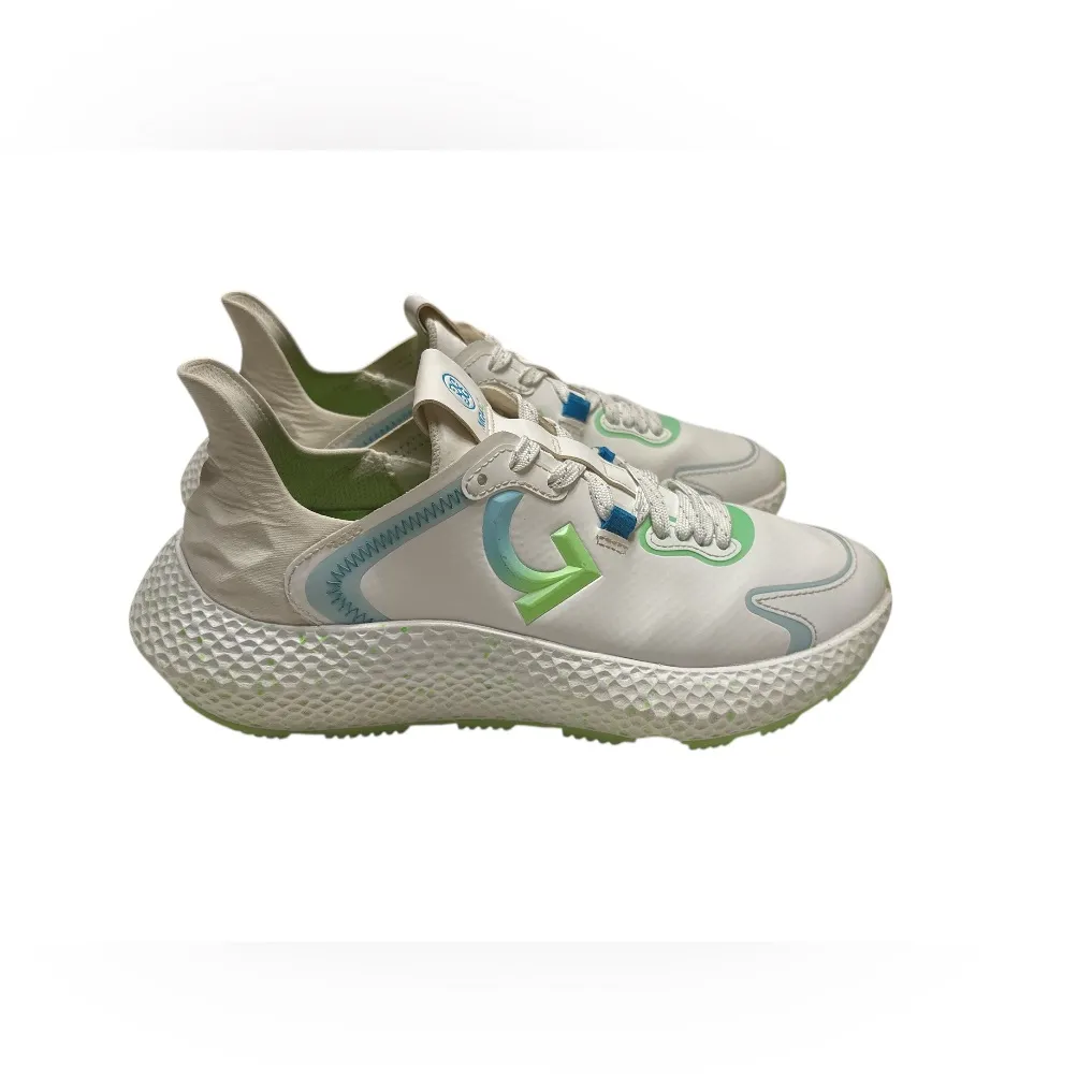 G/FORE Women’s MG4X2 Hybrid Golf Cross Trainer, White and Green, Size 6.5 - Image 3