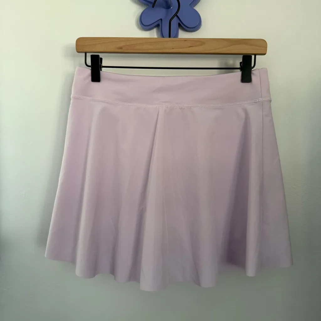 Nike Medium Skort Lilac Lavender Pickleball  Tennis Preppy Pleated Athletic - Image 4