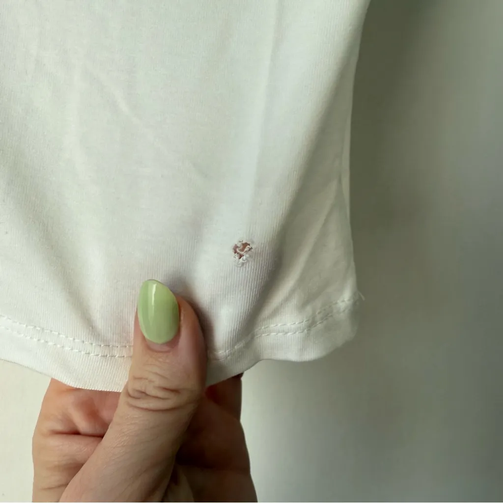 Princess Polly  Martini Time White Mini Babydoll Tee 4 - Image 10