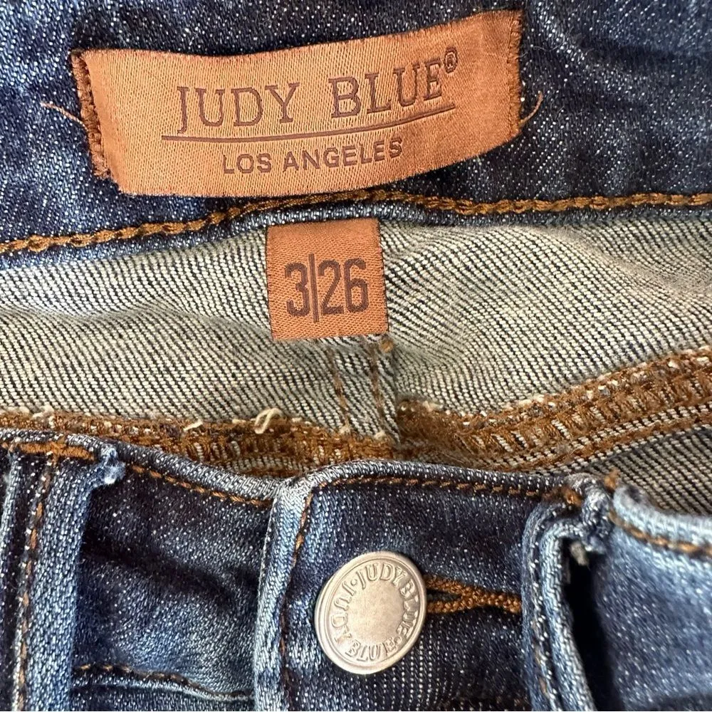 Judy Blue Skinny Fit Jeans Women’s 3 / 26 High Waisted Blue - Image 8