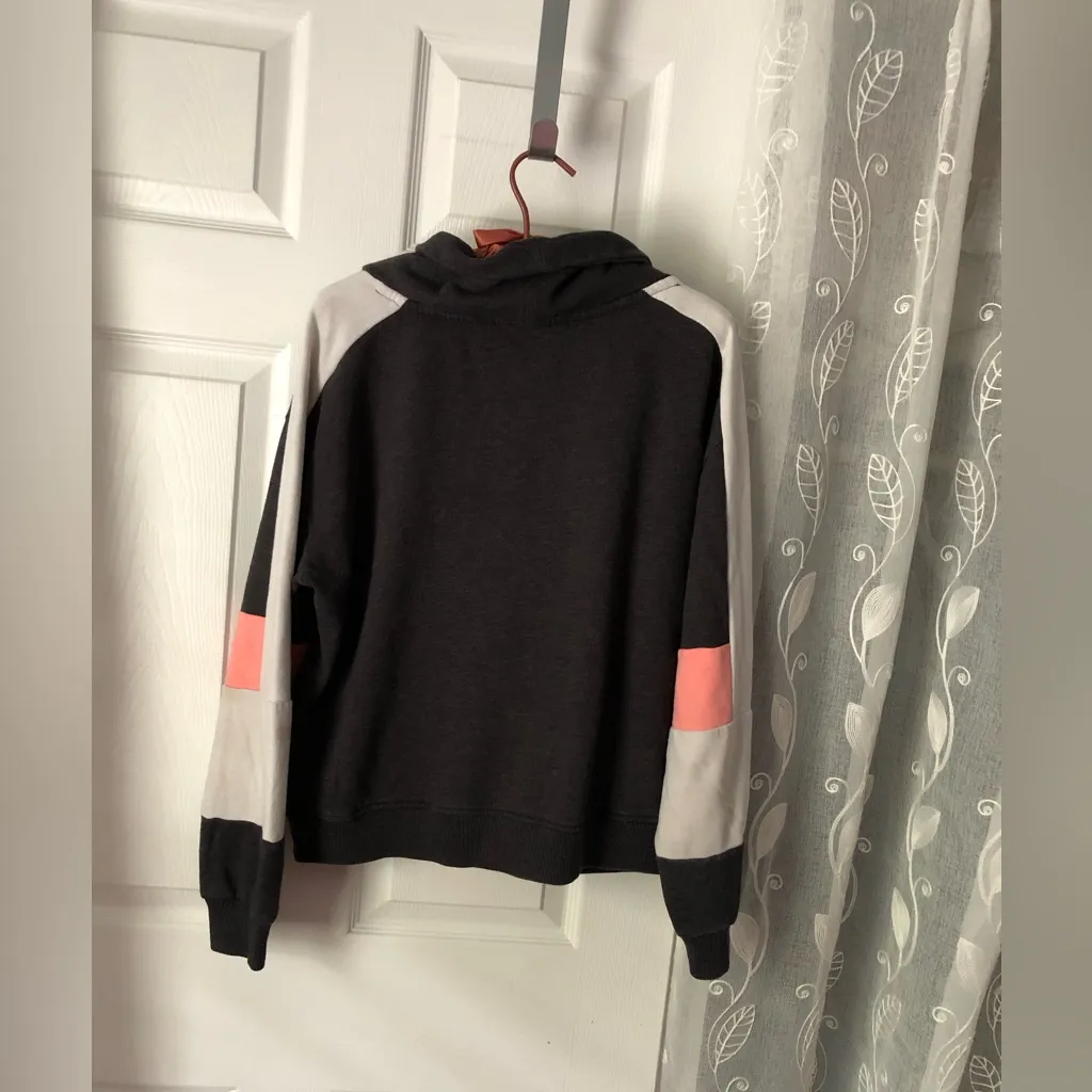 Victoria’s Secret PINK Turtle Neck Pullover size M missing drawstring tiny stain - Image 6