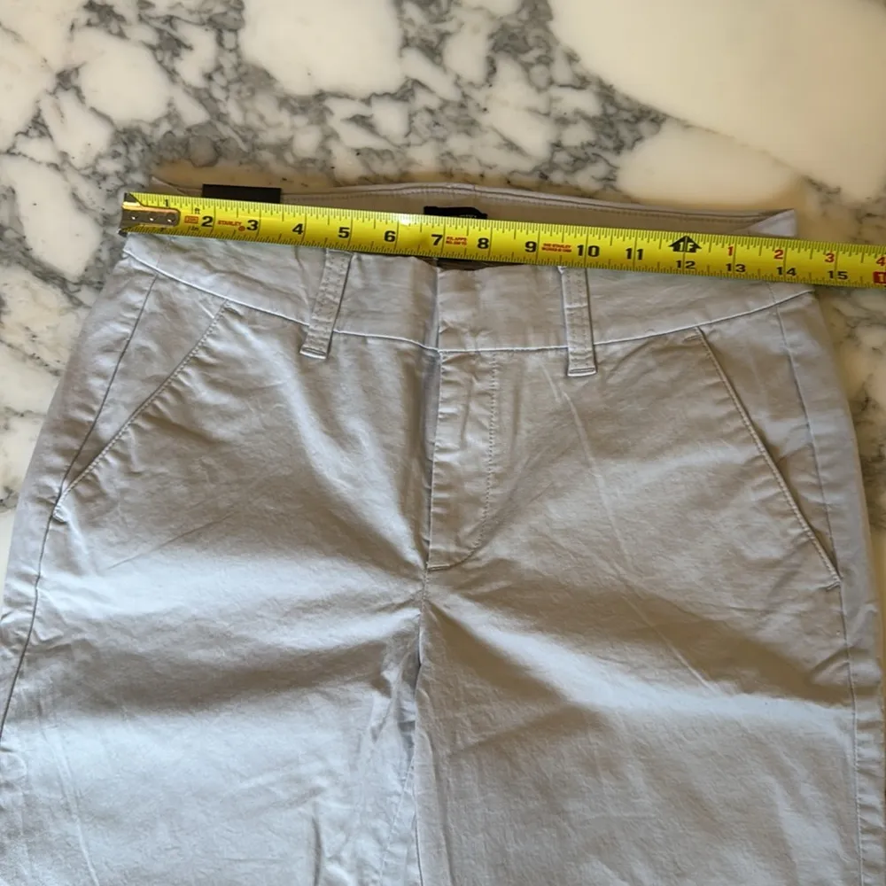 NWT J.Crew 9" Frankie Bermuda Chino‎ Short in Oyster Grey Women's Size 0 - Image 9