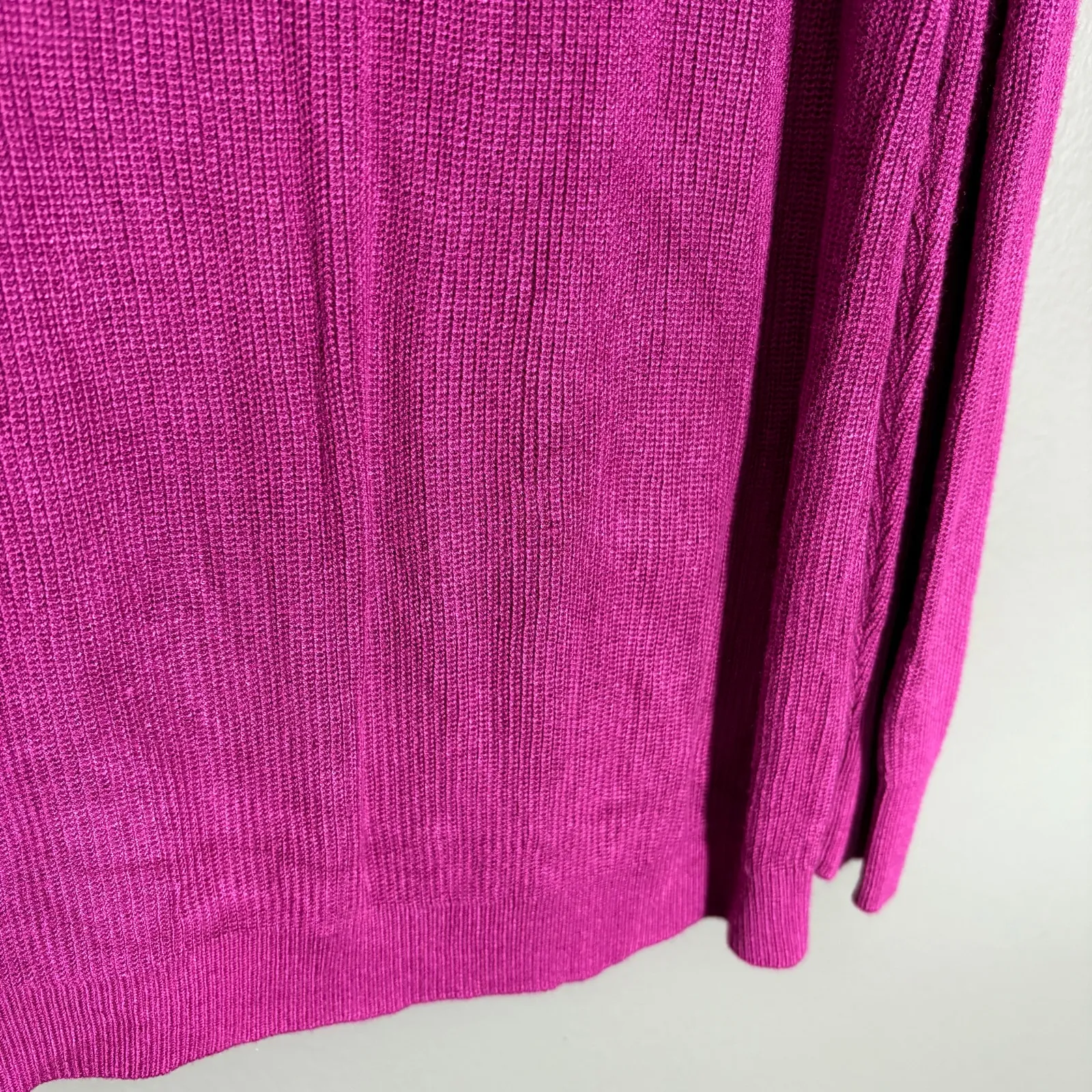 Daniel Rainn Retro Pink Crochet Lace Trim Sweater - Size 2X - Women's Plus Size - Image 4