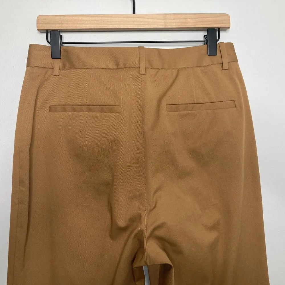 Pants Womens 8 Tan Whiskey Corette Classic Quiet Luxury Old Money - Image 6