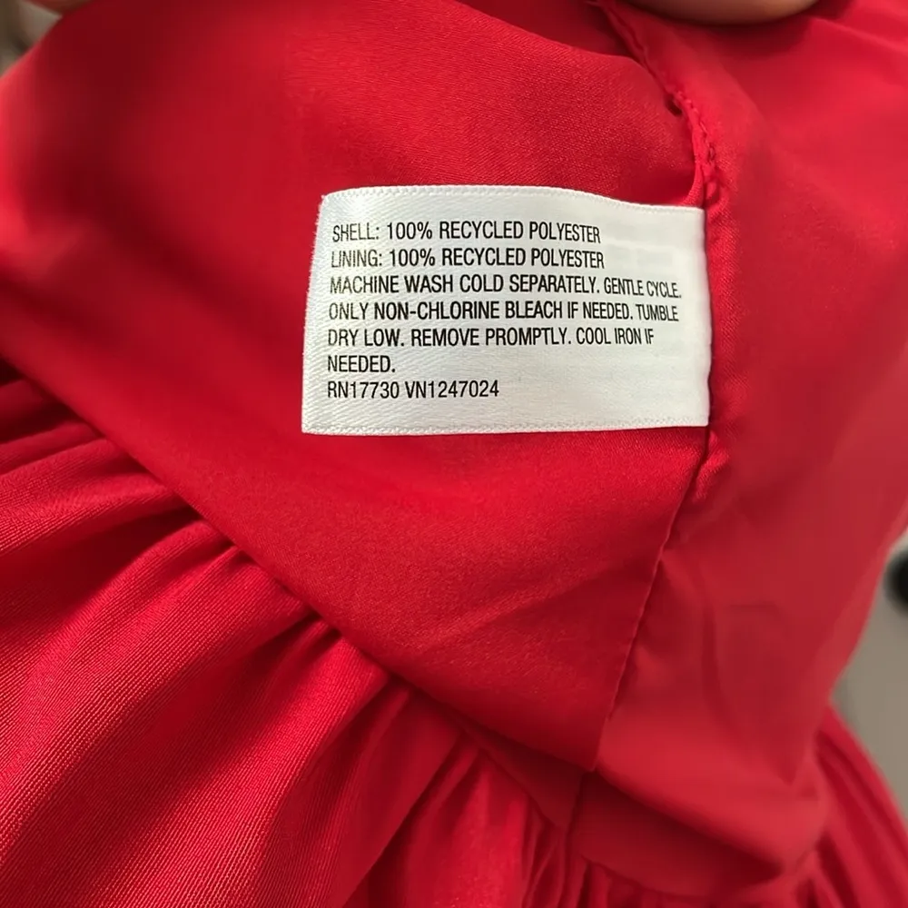 A New Day Women's Red Bubble Hem Mini Skirt Bottom New Size XS - Image 5