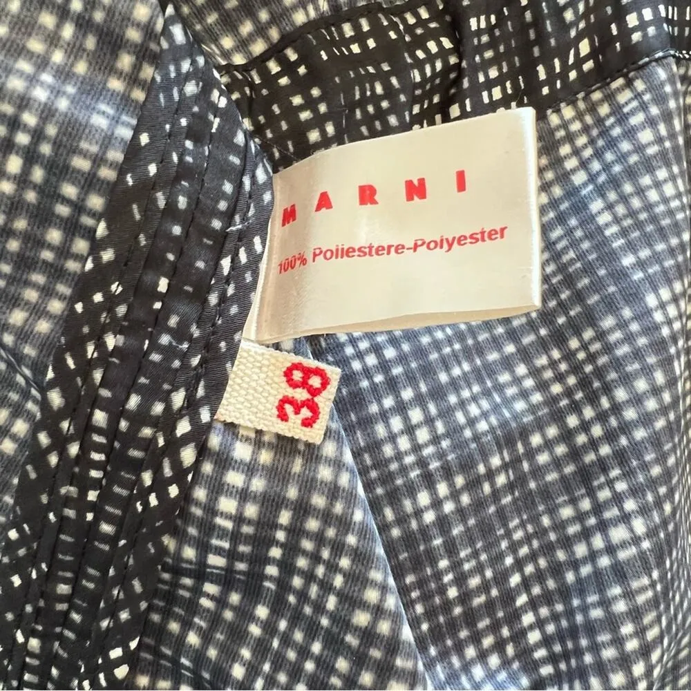 Marni Women’s Grey Plaid Hooded Pullover Jacket Gray Size undefined - Image 11