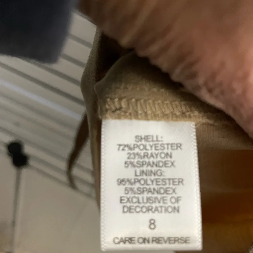 New York style and company tan brown stretch dress 8 - Image 7