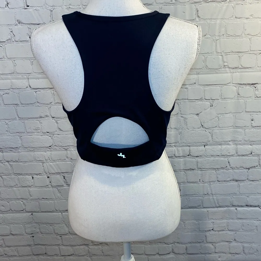 JOYLAB Tank Cropped Active Navy-Large - Image 3
