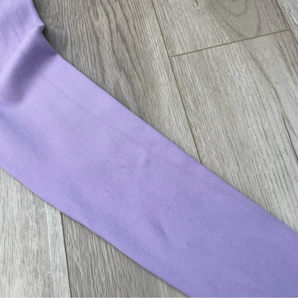 Bombshell Sportswear Leggings seamless ribbed womens Purple (small) activewear - Image 7