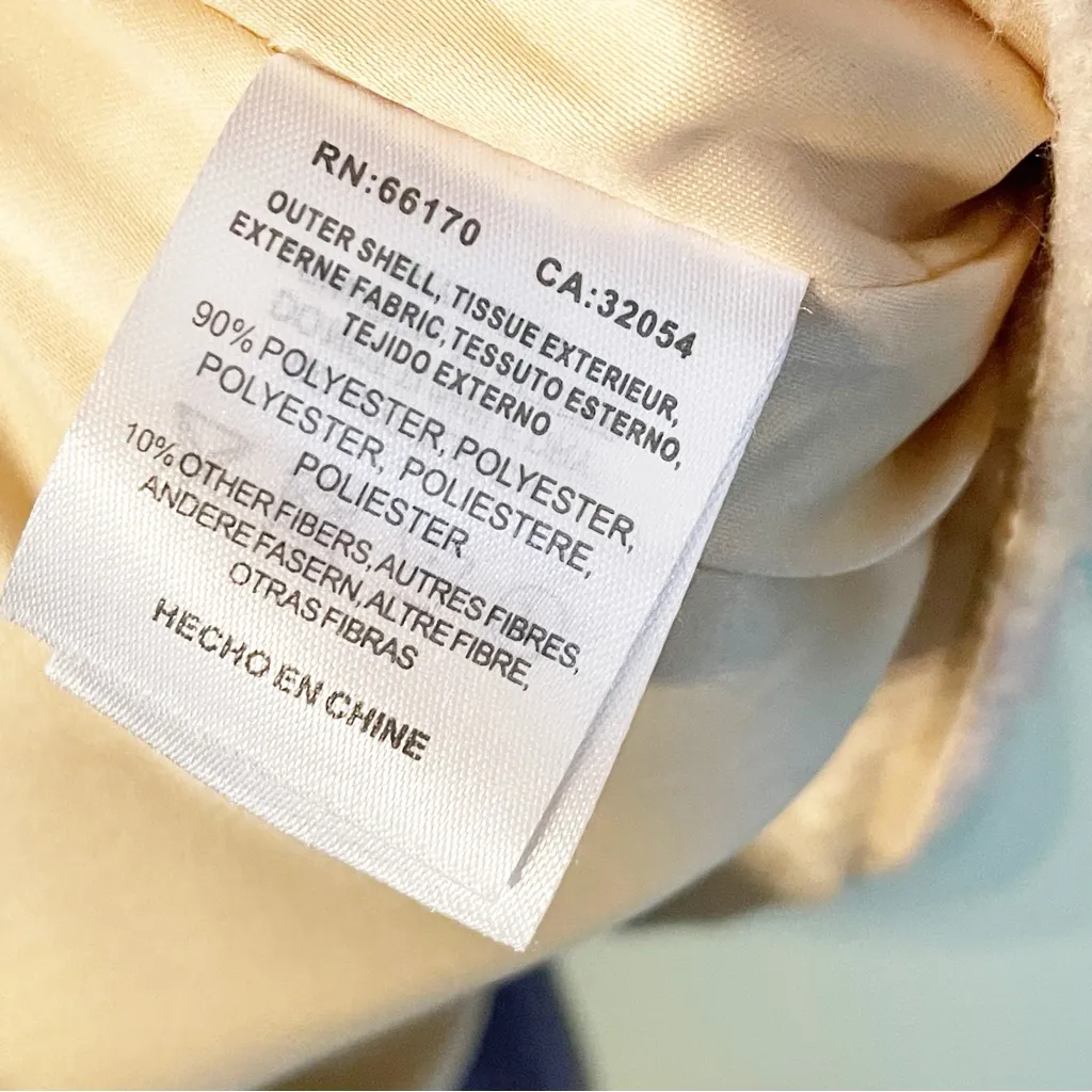 Anderson & Lauth Anthropologie Periwinkle Cream Plaid Gingham Capelet‎ Vest - Image 6