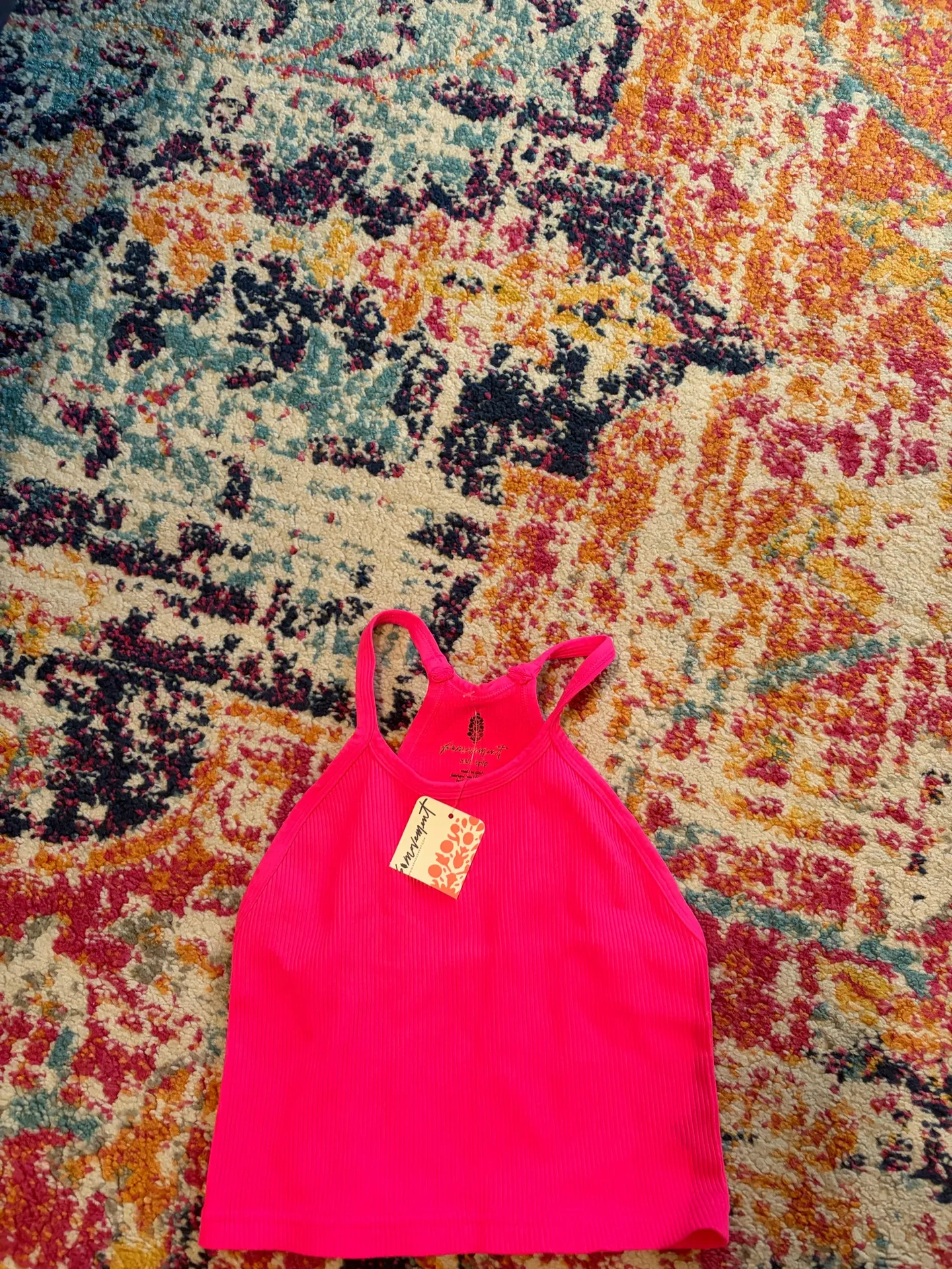 Pink Free People Top - Image 2