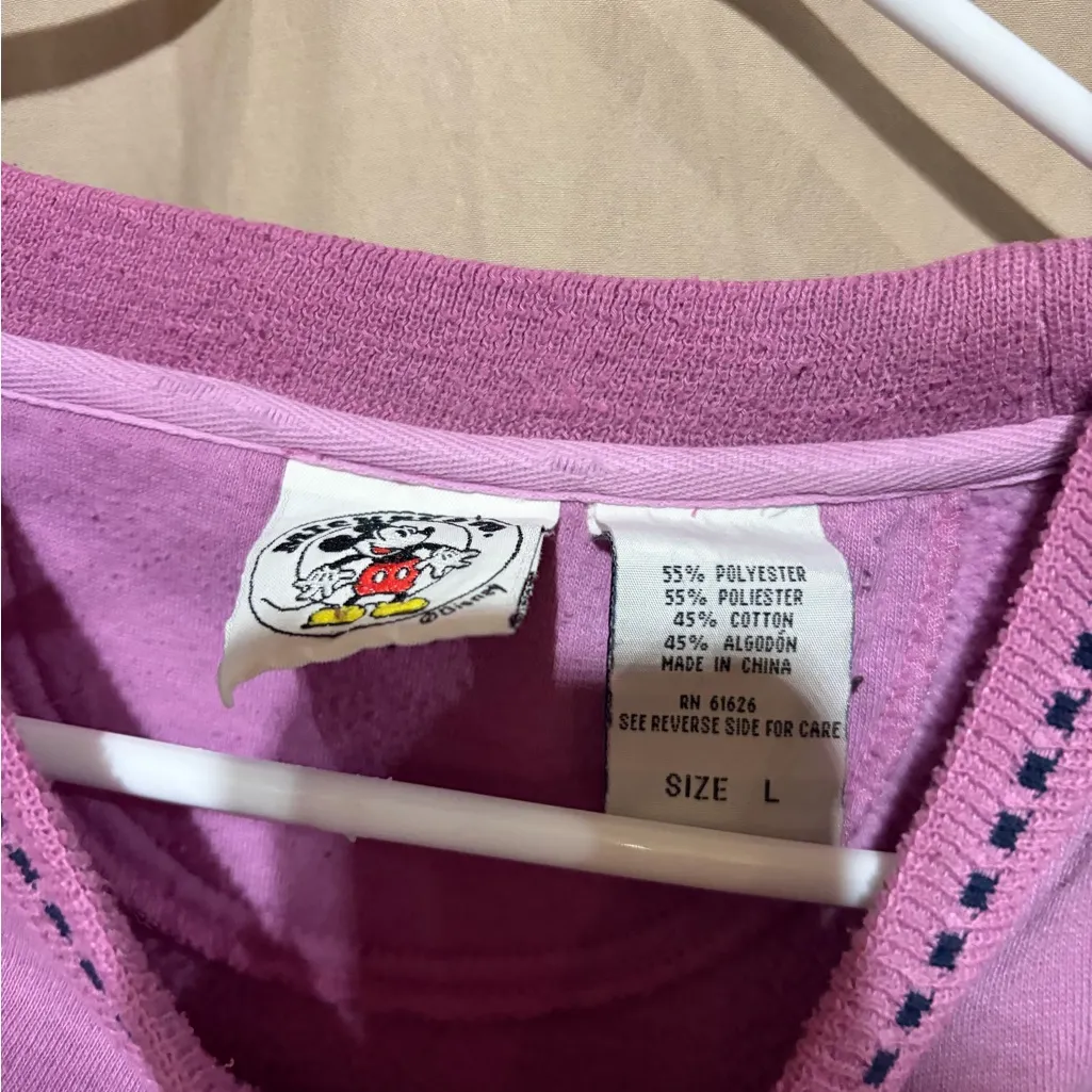 Vintage Mickey Mouse crewneck Size L - Image 2