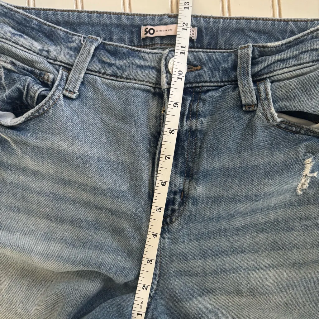 SO High Rise Mom Denim Jeans - Image 7