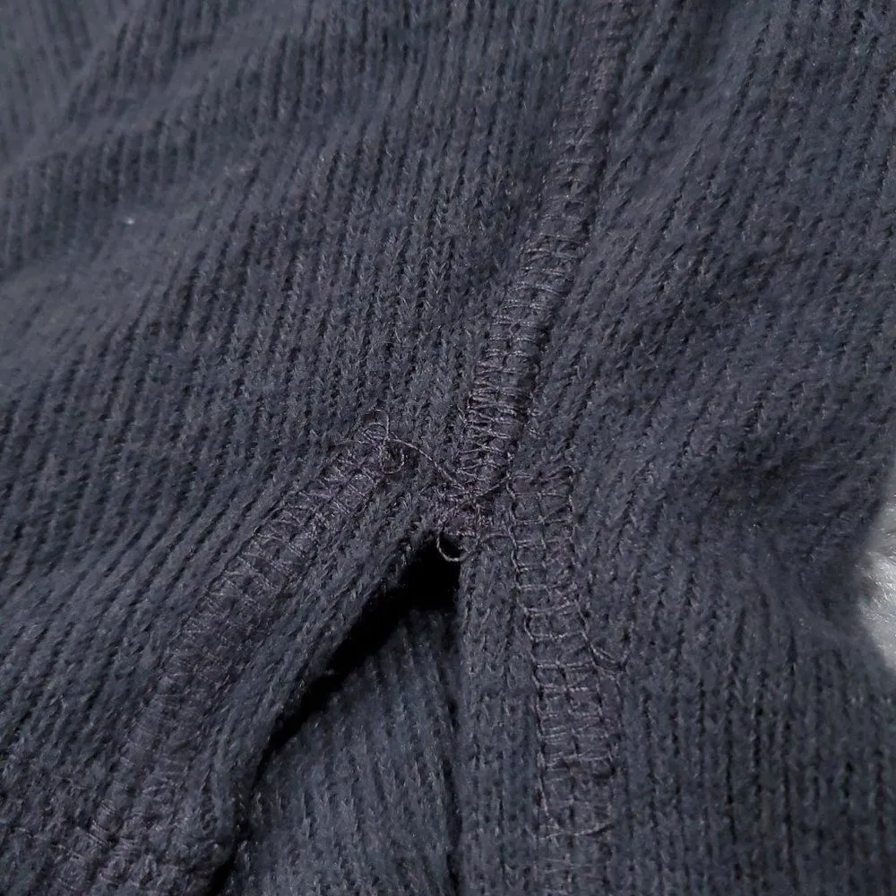 Abercrombie Gray Soft A&F Cozy Hoodie Sweatshirt Relaxed Women's Size XS Ribbed - Image 6