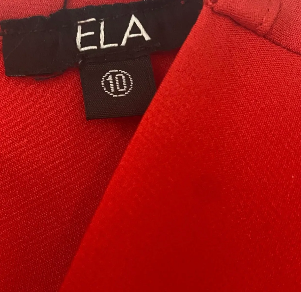 ELA Red Jumpsuit Size 10 - Image 5