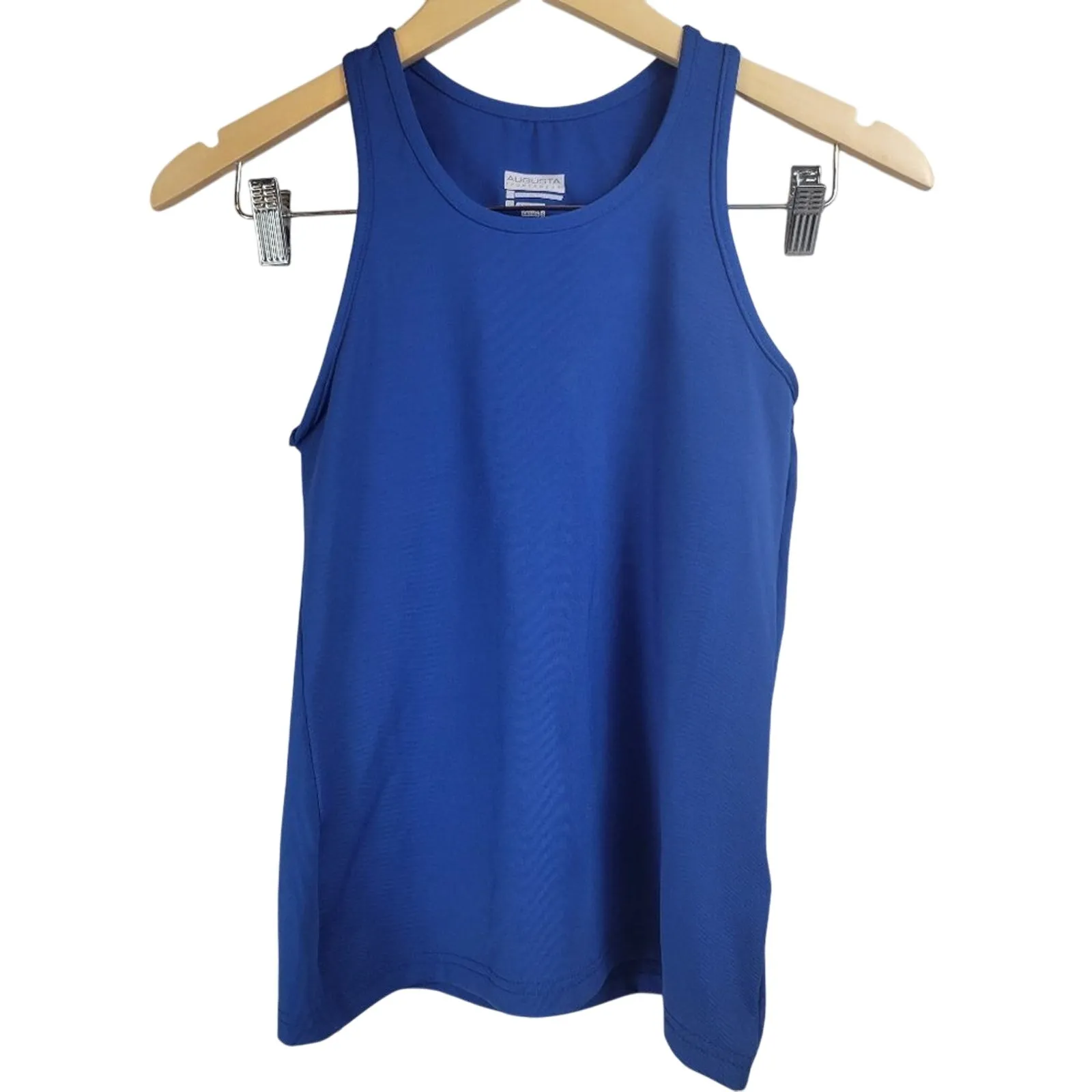 Augusta Sportswear Ladies Blue Moisture Management Antimicrobial Tank Top Size S - Image 2