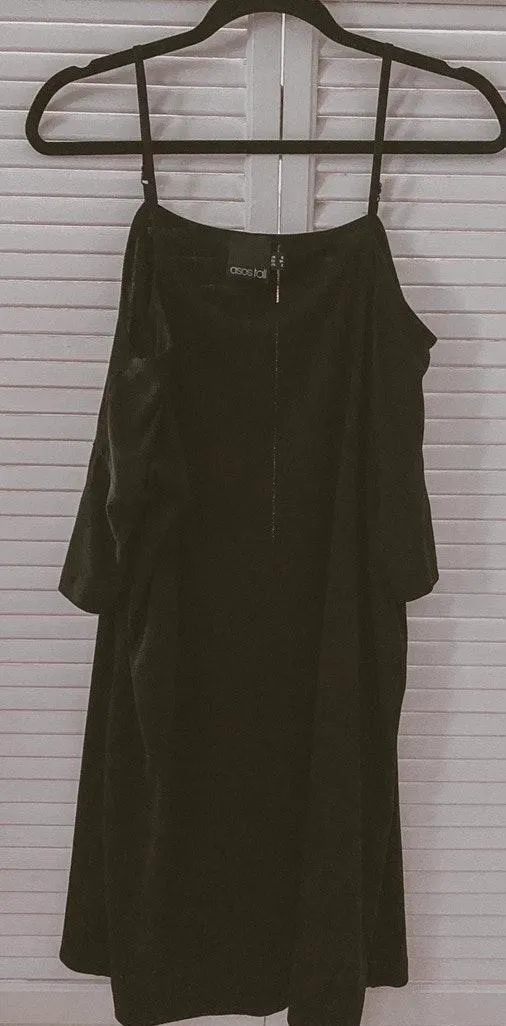 Black Cold-Shoulder Dress - Image 4