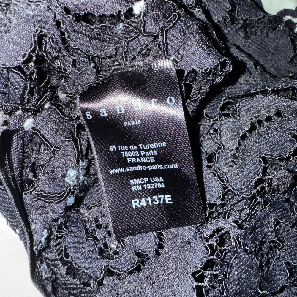 Sandro Paris Reason Lace Dress size US small - Image 9