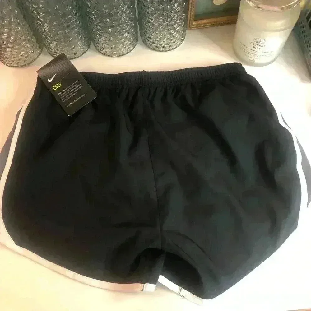 Nike Dri-fit black lined running shorts sz S NWT - Image 4
