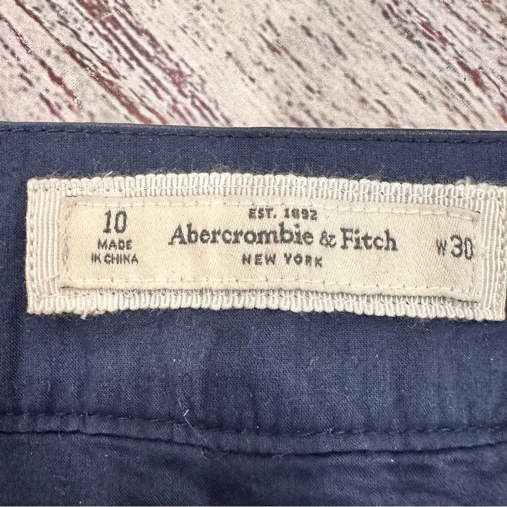 Abercrombie & Fitch Wool Blend Metallic Tweed Micro Mini Skirt - Image 4