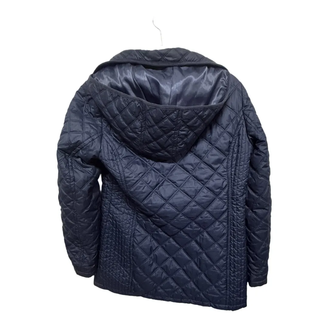 Marc New York Andrew Marc padded long packer Navy Puffer Jacket Medium Winter Blue - Image 4