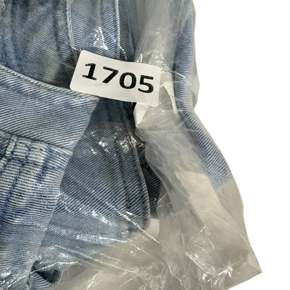 Faherty NWT $178 Organic Throwback Stretch Denim Minidress S‎ - Image 5