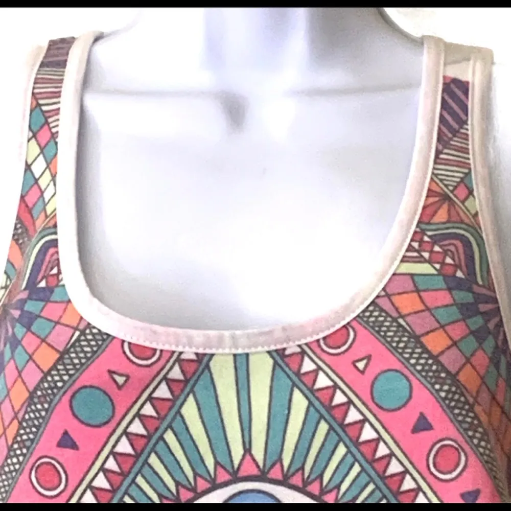 Wildfox Swim Third Eye Tank Top Cropped Beachwear - Image 8