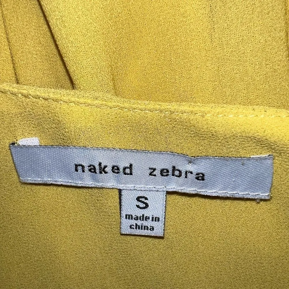 Naked Zebra cute cold shoulder style romper!new - Image 13