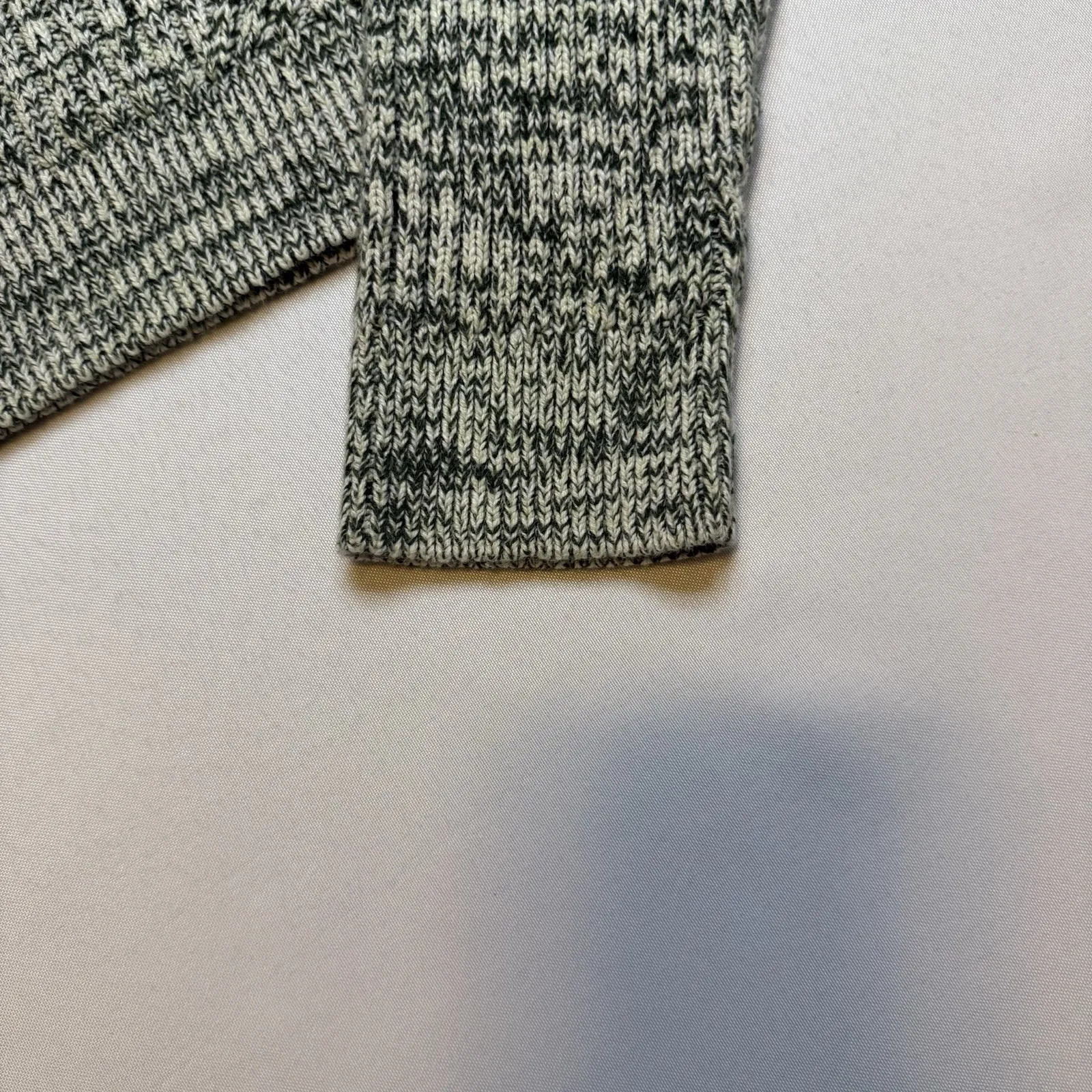 LA Hearts‎ Green Heavy Knit Cropped Sweater Long Sleeve Everyday Workwear M # - Image 5