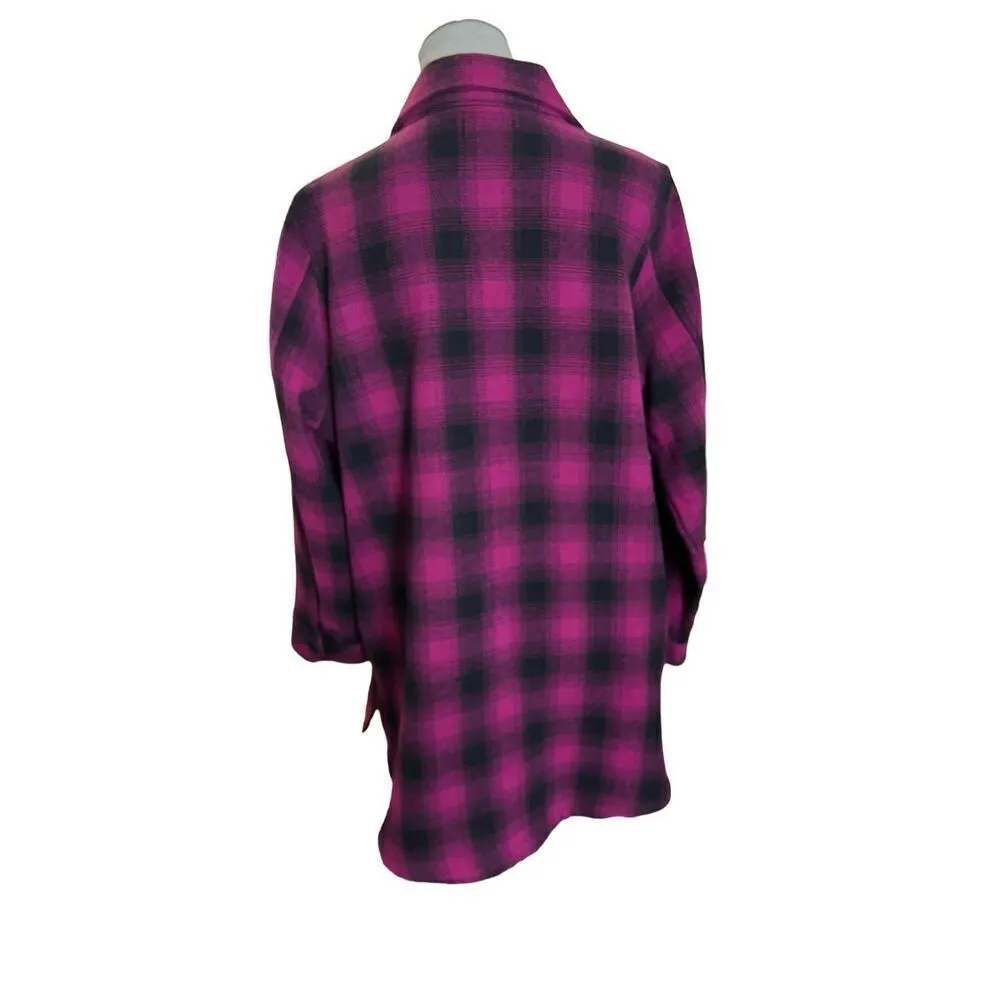 Torrid  Cotton Midi Shacket size 1 fit XL or 1X - Image 6